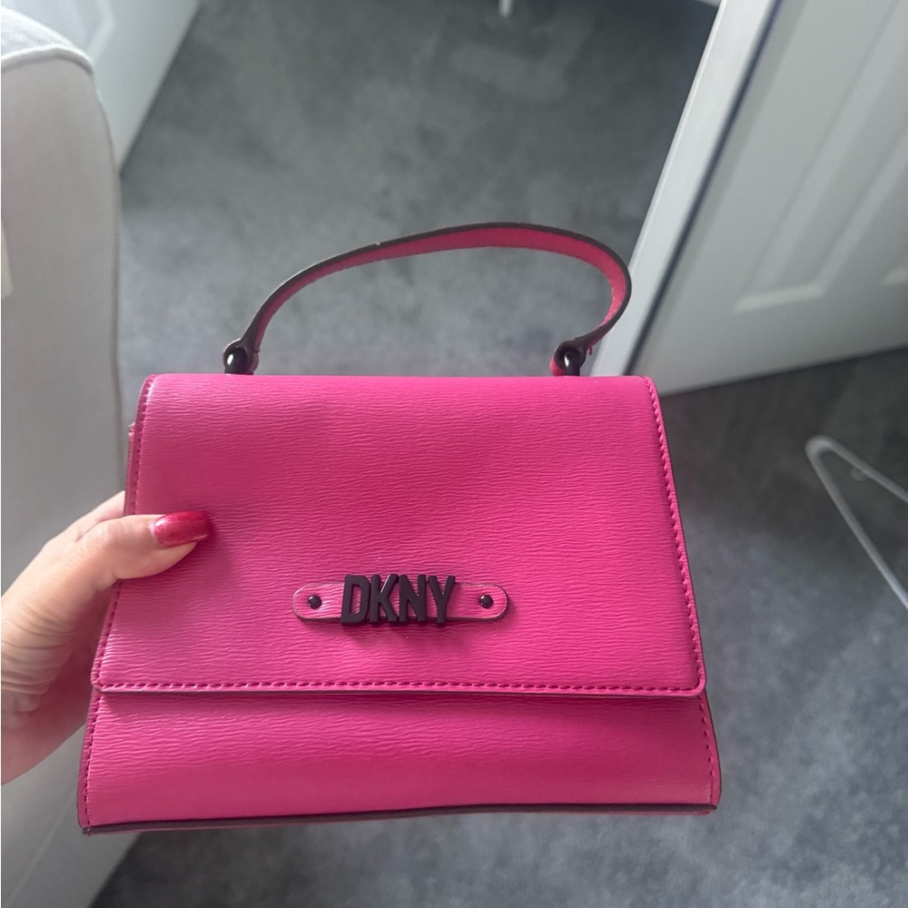 DKNY Vibrant Pink Satchel